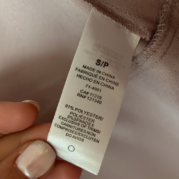 Blush Dynamite Shirt Blazer (Small) - Picture 5 of 5